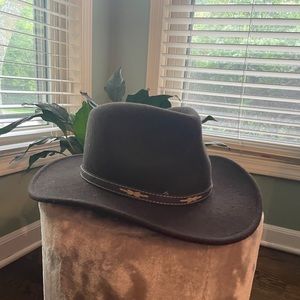 Scala wool cowboy hat